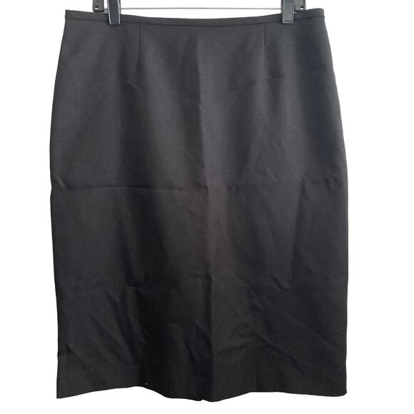 E. H Woods Skirt Womens 12 Black Lightweight - Picture 6 of 7